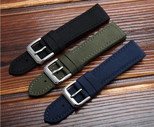 Nylon bracelet montre cuir - montre,