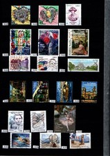 timbres oblitérés à