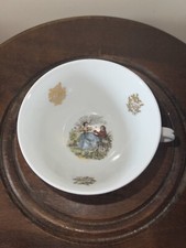 Vintage cup ancienne tasse café thé,chocolat porcelaine Limoges Berry Fragonard