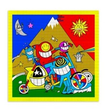 EL PEZ Archival Print On Blotter Paper edition 100 Signed, Numbered COA