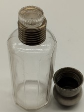 Flacon Verre Vintage Double