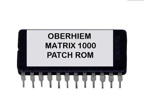 Oberheim matrix 1000 fixes - matrix,