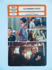 CARTE FICHE CINEMA 1978 LA CHAMBRE VERTE François Truffaut Nathalie Baye Jean Da