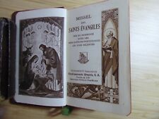 1938 Missel des Saints Evangiles  illustrations - Brepols Turnhout Belgique