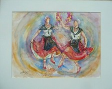 Aquarelle Originale Djanet