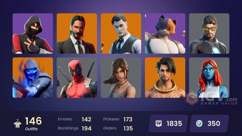 146 skins ikonik master - skins, |