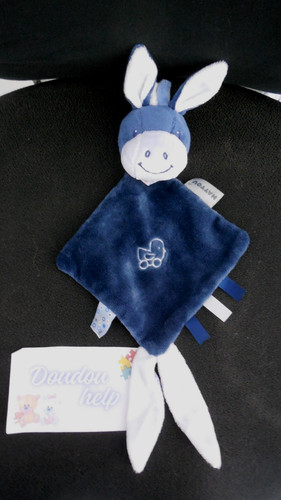 Doudou plat cheval - cheval, alex
