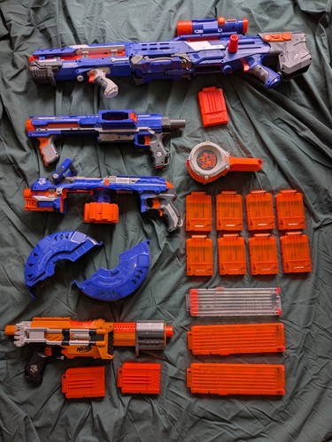 Used nerf guns strike - guns:, n-strike