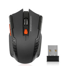 Souris Sans Fil 2.4G Gamer Optique Mobile Gaming USB 6 Boutons 1600 Dpi neuf FR