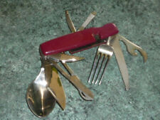 COUTEAU DE CAMPING SURVIE 10 FONCTIONS CUILLERE FOURCHETTE Style Suisse