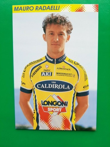 Cyclisme carte cycliste mauro - carte,