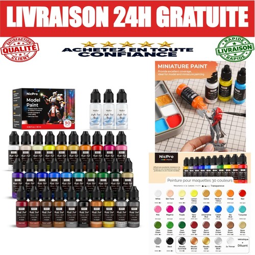 Nicpro peinture maquette - nicpro,