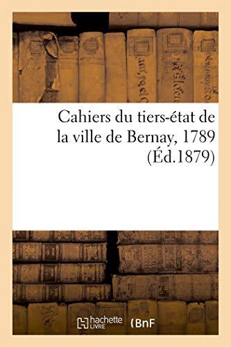 Cahiers tiers etat la - cahiers, du
