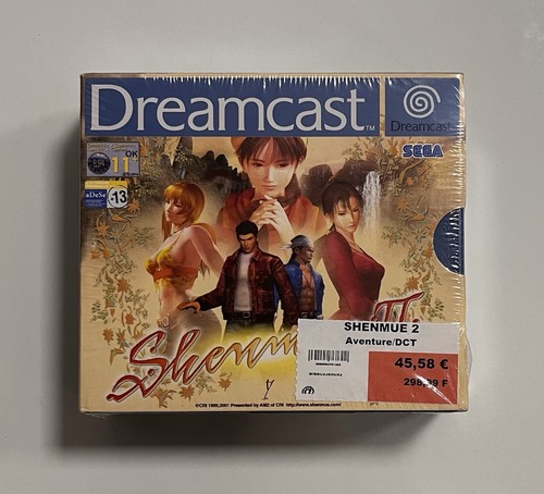 Shenmue sega dreamcast - shenmue, –