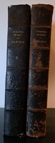 Maistre sacy bible - de,