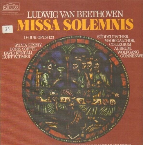 Beethoven missa solemnis - beethoven,