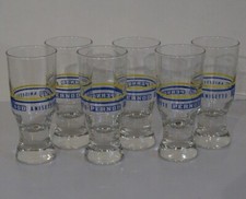 lot 6 verres pernod anisette