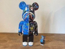 Bearbrick BAPE play camo shark