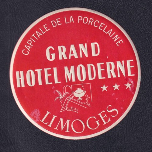 Ancienne étiquette bagage - ancienne,