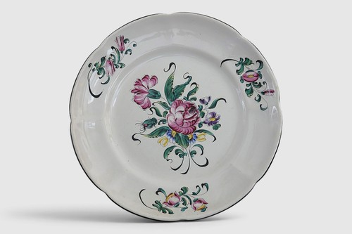 Assiette faïence de - faïence,