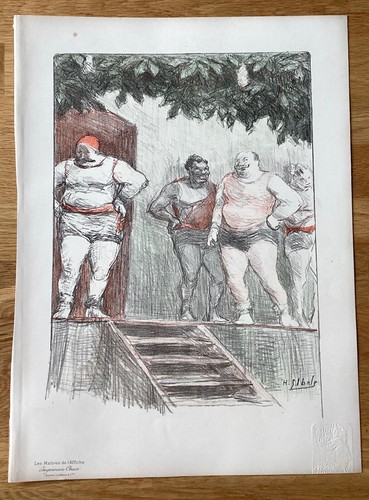 Maîtres affiche h - l'affiche, g