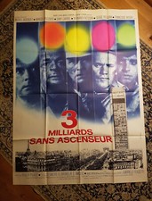 Affiche 1972 3 MiLLiARDS SANS