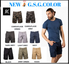 Bermuda Homme Mikonos Pantalons Multipoches Élastiques