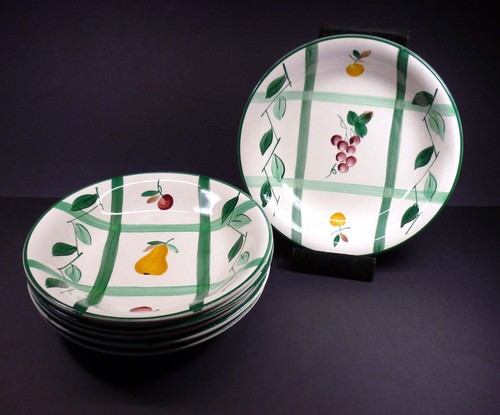 Assiettes creuses vintage du - creuses,
