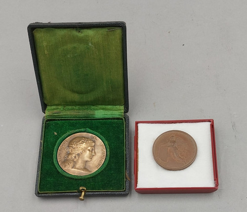 Medailles bronze anciennes - medailles,