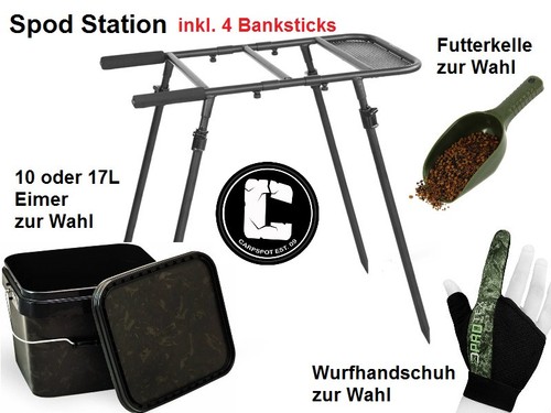 Spod appât station support - station,