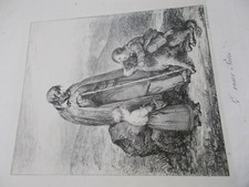 Gravure ancienne-Le vieux