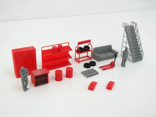 Mobilier garage diorama - garage,