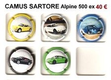 Capsules de Champagne CAMUS  SARTORE Alpine  500 ex