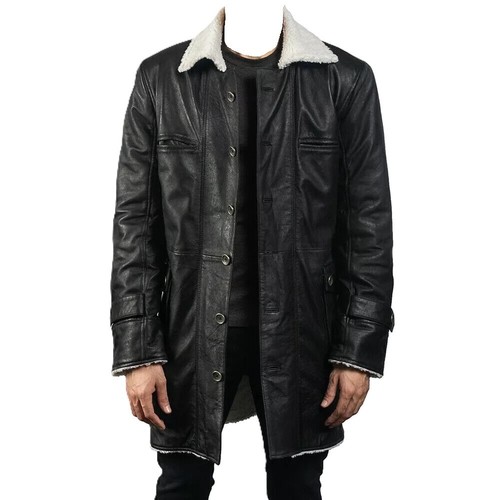 Trench coat homme cuir - trench-coat, en