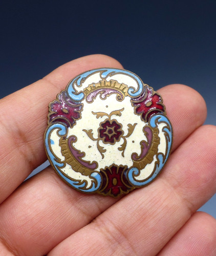 Ancien bouton laiton - ancien,