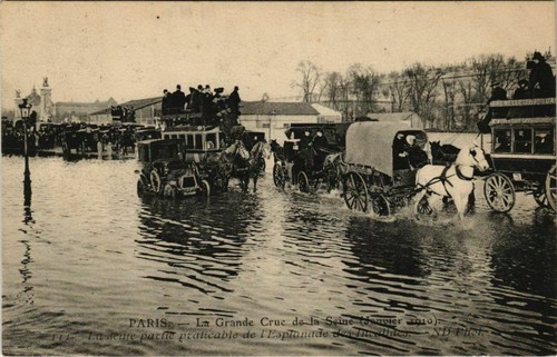 Cpa paris la - cpa, partie
