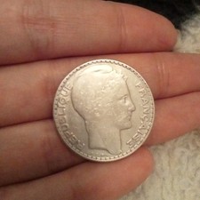 Pièces Turin 10 Franc 1931 Argent 