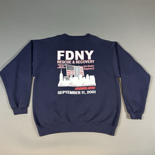 Vintage fdny sweatshirt - fdny,