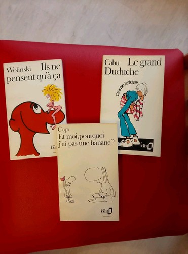 Lot livres de satires - lot,
