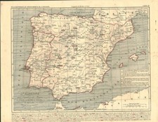 Gravure ancienne carte