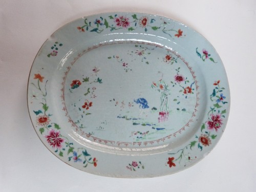 Plat porcelaine chine - en, de