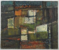 Jean Saussac (1922-2005) Huile