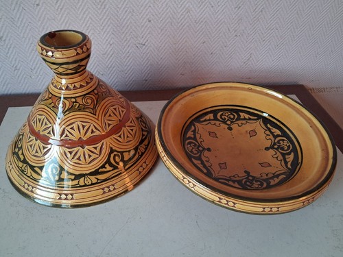 Plat tajine terre - plat,