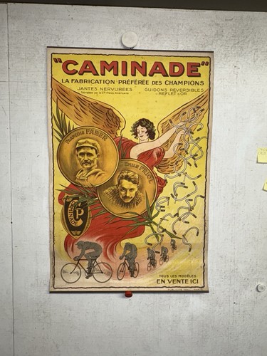 Rare affiche ancienne cycle - affiche,