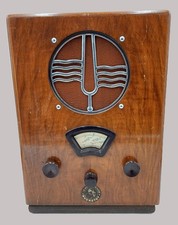 Ancienne TSF radio Art Déco