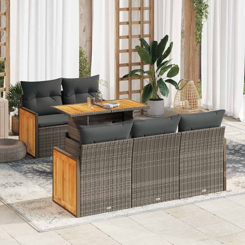 Salon jardin avec coussins - salon, de