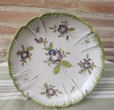 assiette  ancienne,Martres Tolosane, 20 cm,Sud de la France