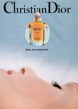 Publicité papier Parfum. Perfume ad. Dior Dune 1994 France