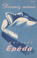 BUVARD  matelas épéda