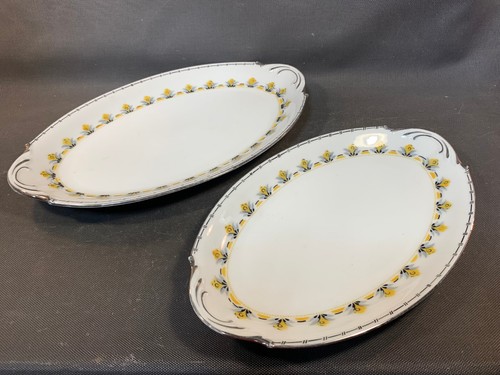 Lot anciens plats oval de - de, 2